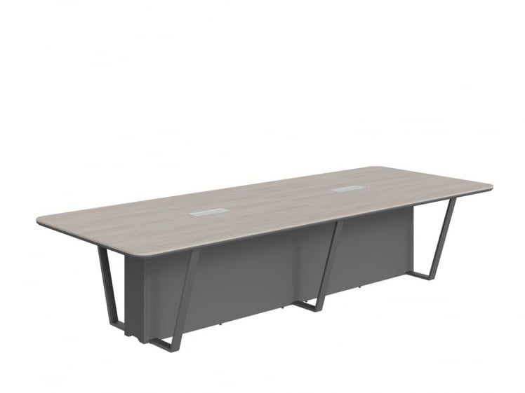 Стол для заседаний Line СФ-571734.1 Дуб серый Черный графит_0