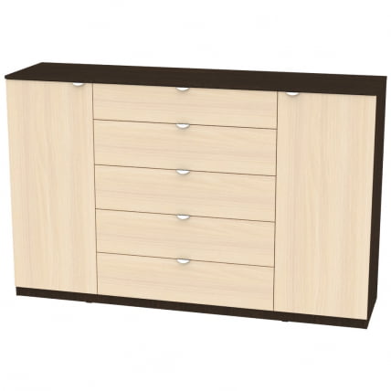 Комод Калисто(K34)1147х1802х468ручкаторцеваяTR-2(Венге-ДМ)_0