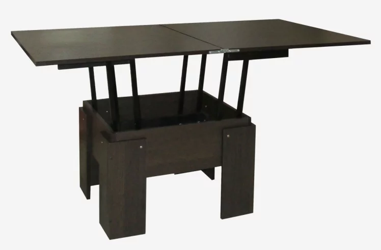 Стол-трансформер Комфорт-11 журнально-обеденный Венге_0