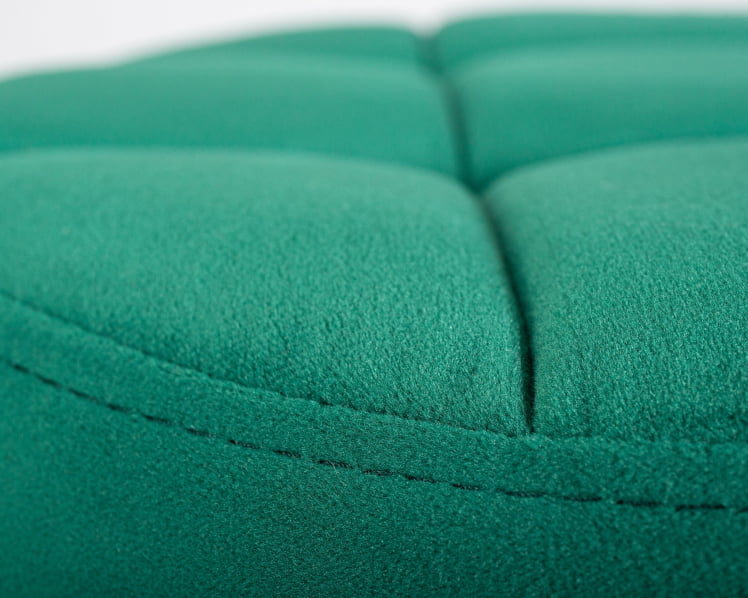 Табурет барный DOBRIN BRUNO BLACK велюр Зеленый MJ9-88_3