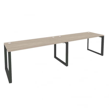 Рабочая станция на О-образном м/к ONIX O.MO-RS-2.4.7 Дуб Аттик/Антрацит_0