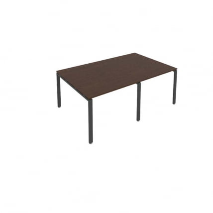 Переговорный стол (2 столешницы) Metal System Б.ПРГ-2.1 Венге/Антрацит_0