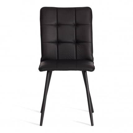 Стул обеденный Bari LT, экокожа, черная, 41х55х89 см_4