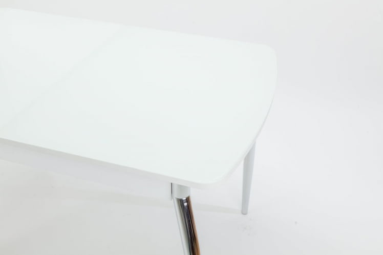 Столешница Чикаго СТ (6191) белый,стекло белое_0