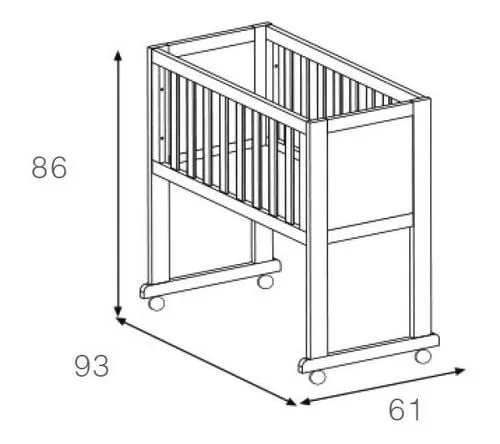 Колыбель Micuna Spring с текстилем МО-1783 white_4