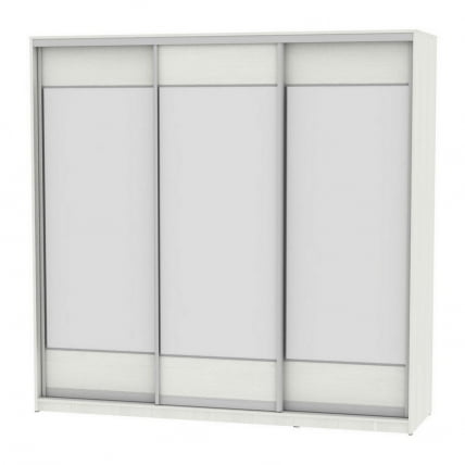 Шкаф-купе B-230х235х60-3(ВД-D8D8D8)_0