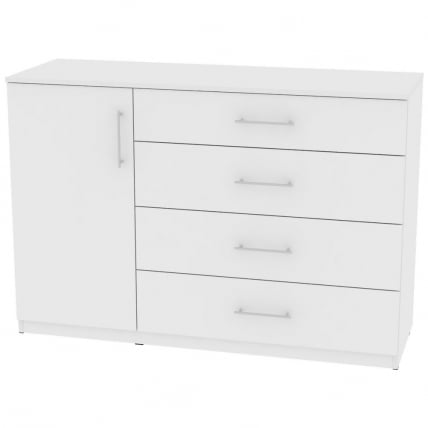 Комод Калисто(K44)923х1352х468ручкарейлинг160мм(Белый)_0