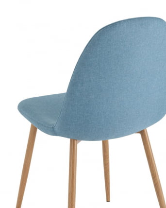 Комплект из четырех стульев Валенсия СН голубой 4 шт / SN_4