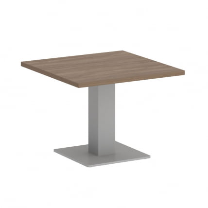 Стол журнальный квадратный HOME OFFICE VR.SP-5-60.2G Дуб Аризона/Серый металл_0