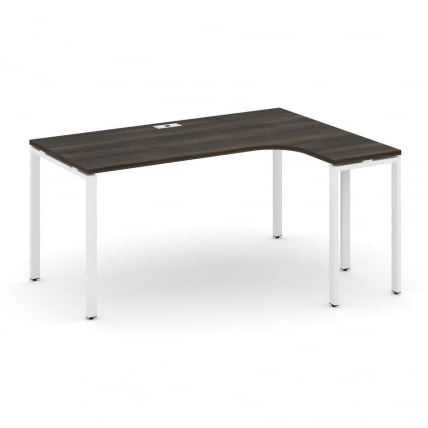 Стол эргономичный правый CONCEPT CN.OSA-002(R) Дуб Мали Белый_0