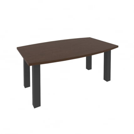 Стол переговорный First KPRG-2 Венге/Темный металлик_0