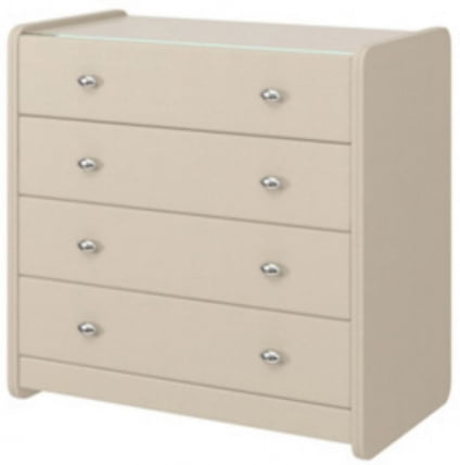 Комод с 4-мя ящиками №1 Бежевый_0