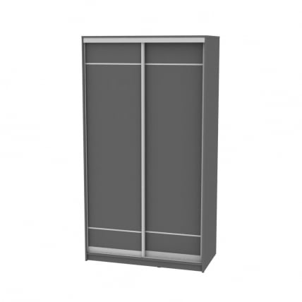 Шкаф-купе B-230х120х60-2(Графит-D7D7)_0