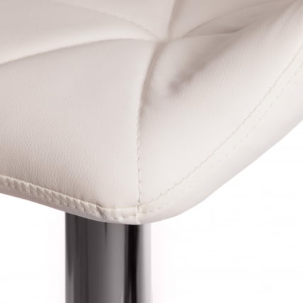 Стул барный BIAGGIO (mod. KY717) металл/экокожа, 44*50*83-103 см, белый/хром_6