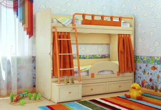 Детская Немо дуб паллада оранж_0