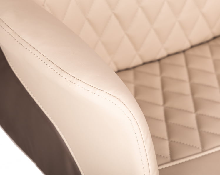 Офисное кресло для руководителей ДОБРИН ЛЕОНАРД (коричнево-бежевый) / DOBRIN LEONARD_6