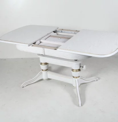 Стол-трансформер Лира-4 тон 1 с золотой патиной_7