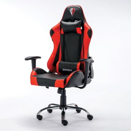Кресло компьютерное BRABIX Hunter GM-130 Красное_4