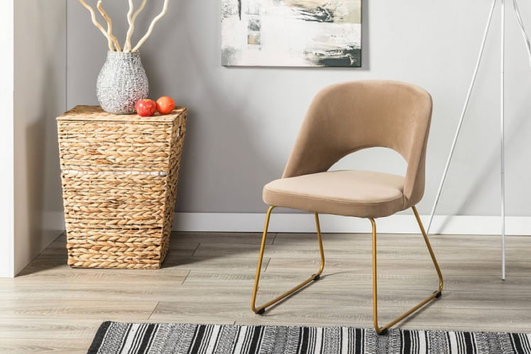 Кресло Ларс Диаг беиге/Линк золото / Lars Diag beige/Линк_10