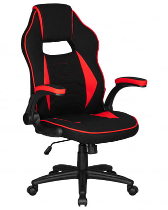 Кресло игровое DOBRIN RICK (черно-красный)_0
