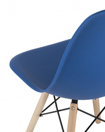 Стул Еамес Стиле ДСВ синий (разборный каркас) / Eames Style DSW_5