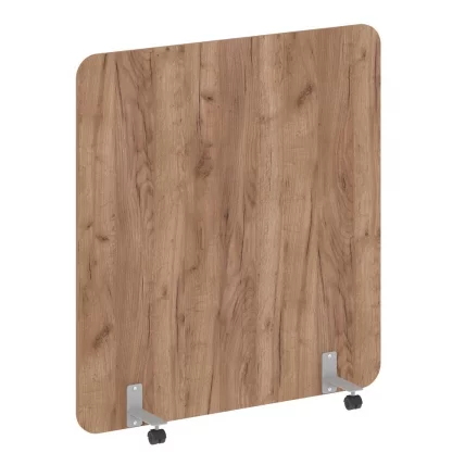 Перегородка на металлических опорах, на роликах R-line DP.R-140-150 Дуб Табак_0