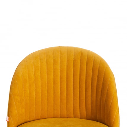 Кресло MELODY велюр Clermon, горчичный, 170_7