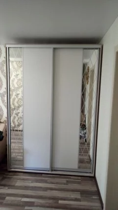 Шкаф-купе 2-х дверный Акцент-Вера КР 1600х600  Ясень шимо светлый_4