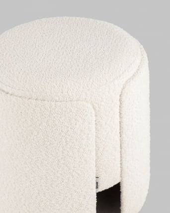 Пуф Taks букле (белый)_3
