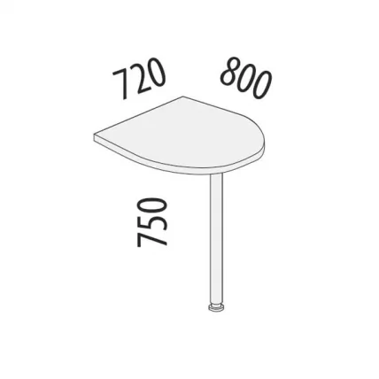 Приставка Альфа 62.63 Орех пегас_1