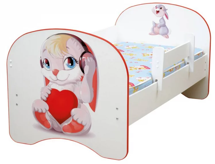 Кровать детская с фотопечатью без ящика 700*1400 Дракон_0