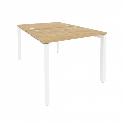 Рабочая станция на П-образном м/к ONIX O.MP-D.RS-2.1.7 Тиквуд Светлый/Белый_0
