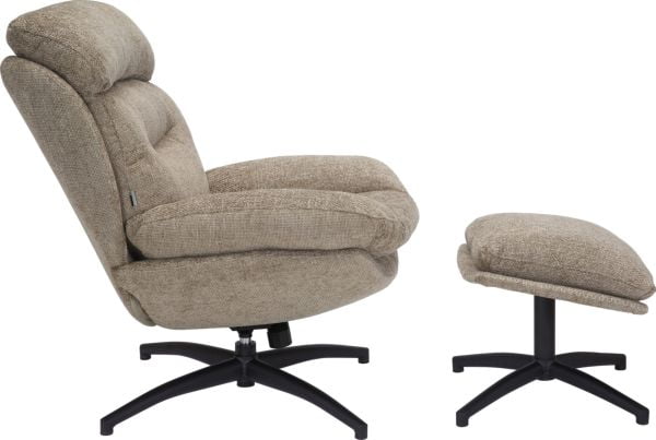 Кресло-реклайнер Everprof Kiwi Ткань Бежевый_2