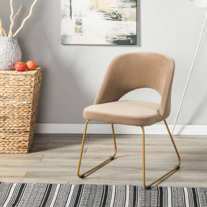 Кресло Ларс Диаг беиге/Линк золото / Lars Diag beige/Линк_13