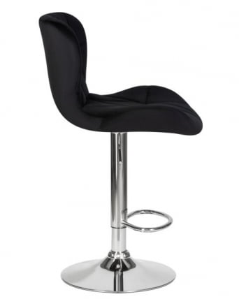 Стул барный ДОБРИН БАРНИ (черный велюр (МДЖ9-101)) 2 шт / DOBRIN BARNY (MJ9-101))_4