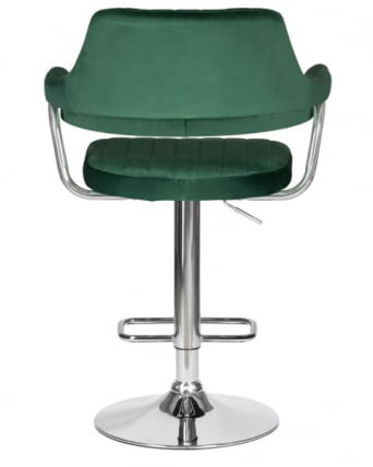 Стул барный DOBRIN CHARLY (зеленый велюр (MJ9-88)) 2 шт_5