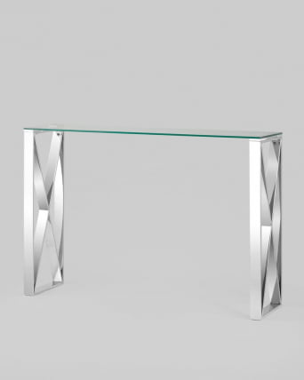 Консоль КРОСС 115x30 Серебро_1