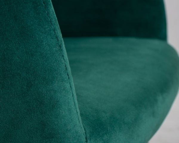 Стул обеденный ДОБРИН РОБЕРТ (черные матовые ножки, велюр В108-64 Зеленый) 2 шт / DOBRIN ROBERT V108-64_8