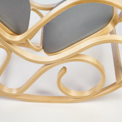 Кресло-качалка mod. AX3002-2 ткань светло-серая 2022_6