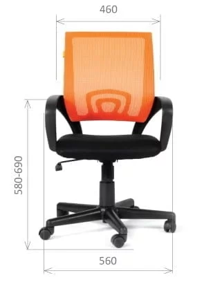 Кресло оператора CHAIRMAN 696 Зеленое_4