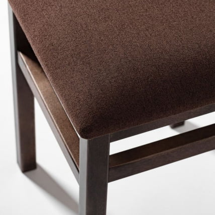 Табурет с мягким сиденьем Ригель 2.0 Latte кашемир Эмаль белая_9