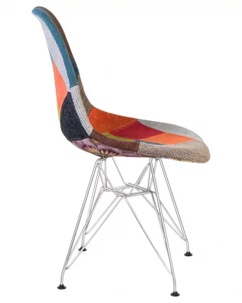 Стул обеденный DOBRIN DSR ножки хром Мозайка_2