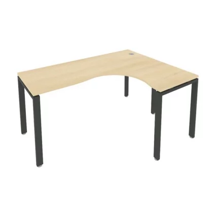 Стол письменный METAL SYSTEM Б.СА-4 Пр Акация/Антрацит_0