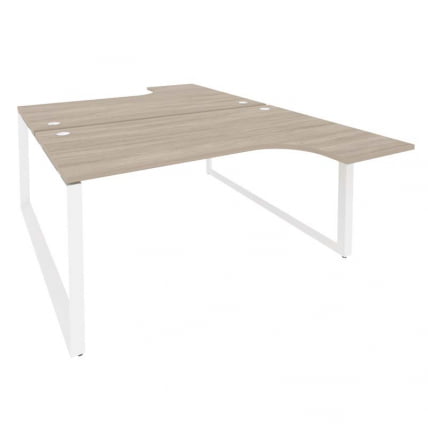Рабочая станция на О-образном м/к ONIX O.MO-D.SA-4 Дуб Аттик/Белый_0