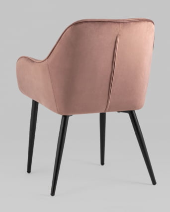 Стул Алекса велюр Пыльно-розовый_5
