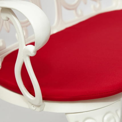 Скамья Secret De Maison Symphonie + подушка алюминиевый сплав, 95*56*92, butter white_4