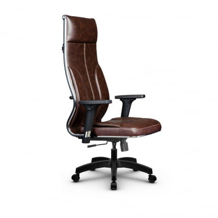Кресло руководителя Metta L 1m 46/2D Комплект 4 Коричневое_1