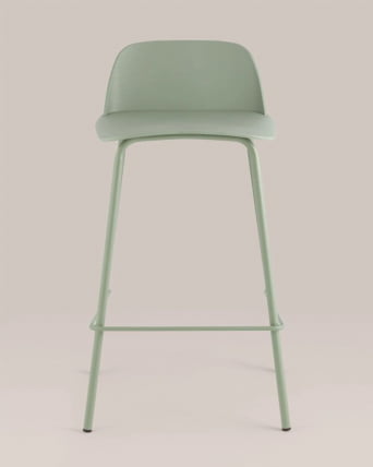 Стул полубарный Mist Серо-зеленый_1