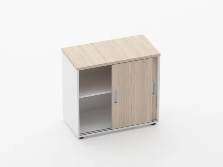 Тумба-купе Deka 9.02.08 Туя/Белый_1