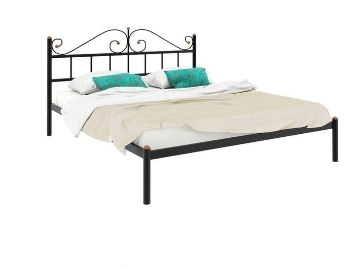 Кровать Диана 1400х1900 Черная_0